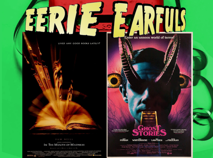 The movie posters for In the Mouth of Madness and Ghost Stories (2017)